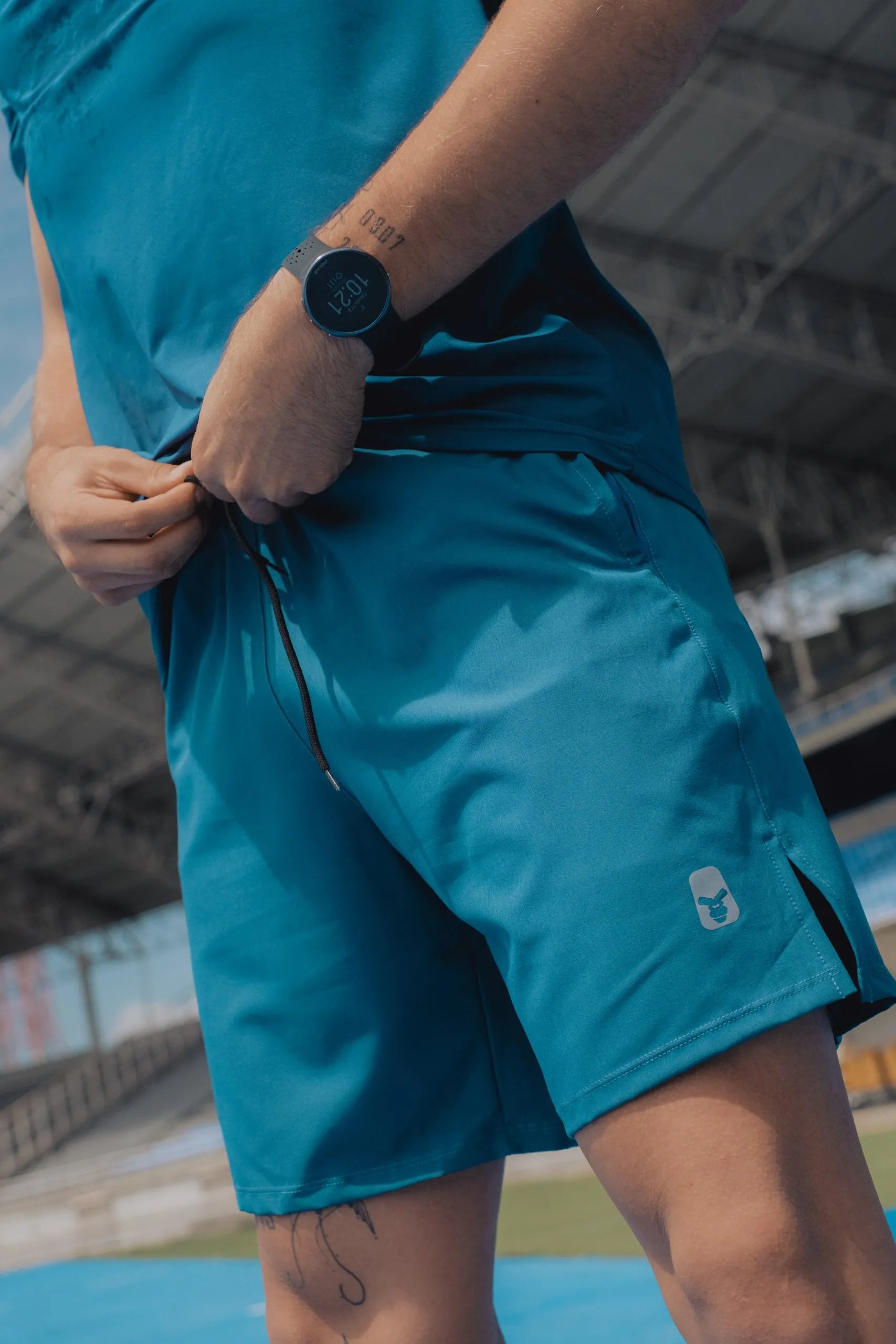 MATCHING RUNNING AZUL PETRÓLEO
